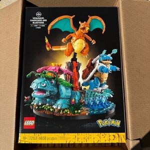 Lego Pokémon #72153 Venusaur, Charizard and Blastoise